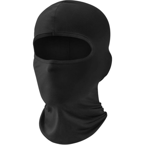 PasamontañAs Para Hombre MáScara Facial Completa Moto Ciclismo Esquí Calentador Verano Fresco Invierno Cortavientos Qxmz03 Negro-image