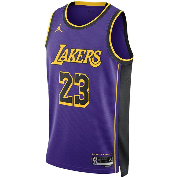 Jordan Los Angeles Lakers Edycja Statement MęSka Koszulka Jordan Dri-Fit NBA Swingman DO9530-508 M-image