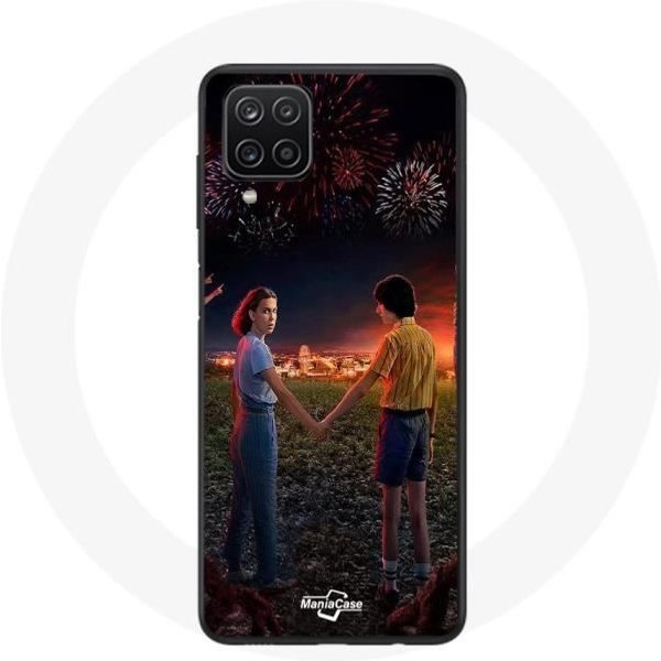 Funda - Stranger Things - Samsung Galaxy A12 - Flexible - Negra - ProteccióN Contra Golpes-image