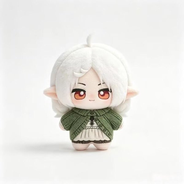 10 Cm Anime Tensei Mushoku Sylphiette Pluszowa Lalka Z Nadrukiem BożE Narodzenie Prezent Zawieszka Halloweenowa Bezrobotna Pluszowa Zabawka Prezent Urodzinowy 10Cm-image