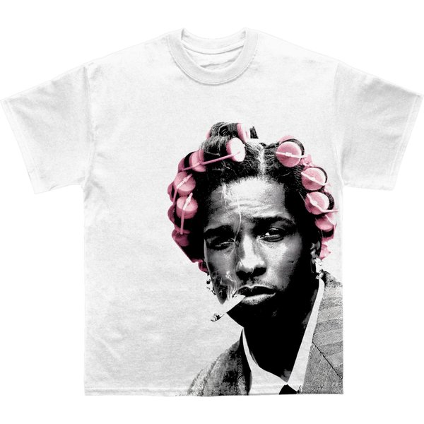 Asap Rocky Nie BąDź GłUpi Graficzny 2026 Koszulka Unisex Unisex OkrąGłY Dekolt 100% BawełNa KróTki RęKaw Oversize Y2K Popularna Modna Koszulka XL-image