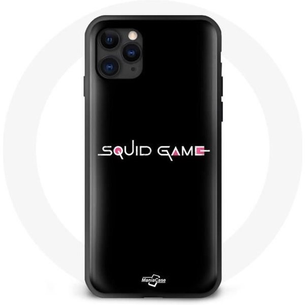 Funda - Maniacase - Iphone 12 Mini - Negro - Juego Del Calamar - Flexible Negro-image