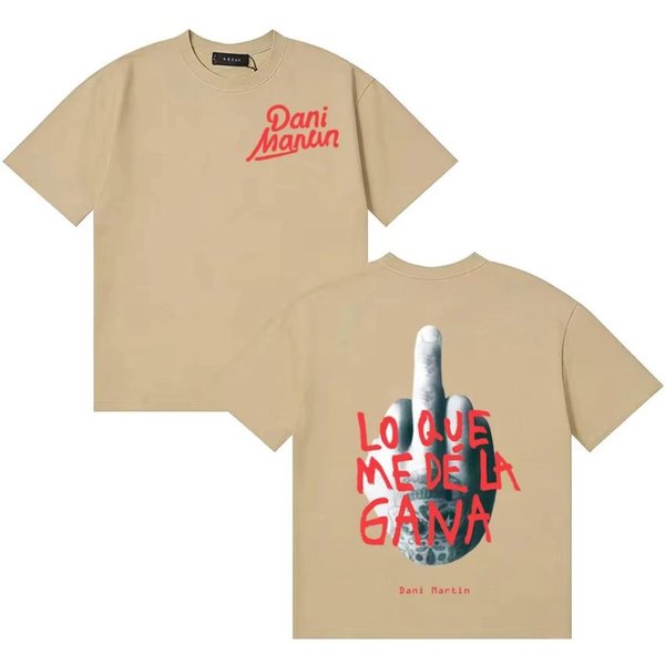 Camiseta GráFica De Rock Unisex De AlgodóN Para Verano Lo Que Me Dé La Gana De Dani MartíN Xxxl-image