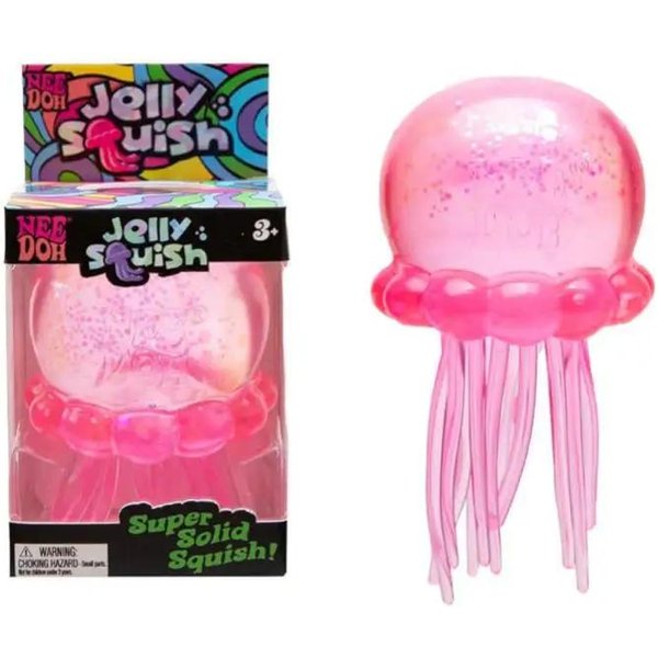 Przezroczysta Galaretkowa Meduza Squishy Zabawka Super MięKka TPR ŚCiskana PiłEczka Antystresowa Sensoryczna Zabawka Fidget Do ŁAgodzenia LęKu-image