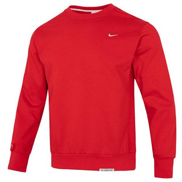 Bluzy Nike MęSkie Czerwone OkrąGłY Dekolt Umiarkowane Regularne XL Red-image