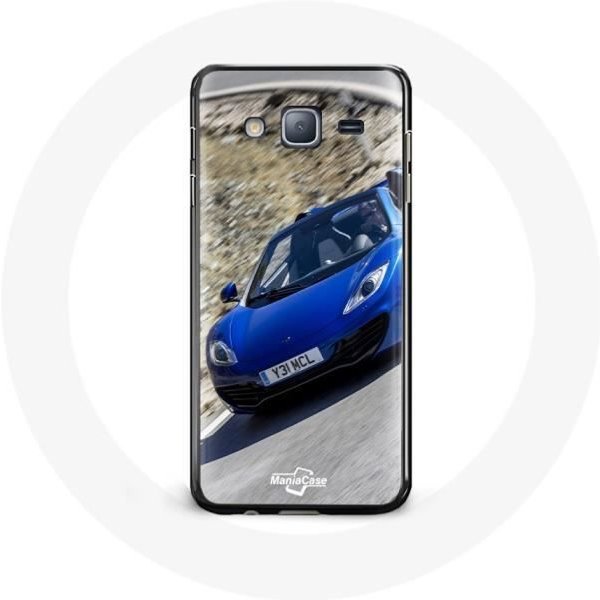 Funda - Mclaren - Samsung Galaxy J3 2016 - Flexible - ProteccióN - FóRmula 1 Azul Azul-image