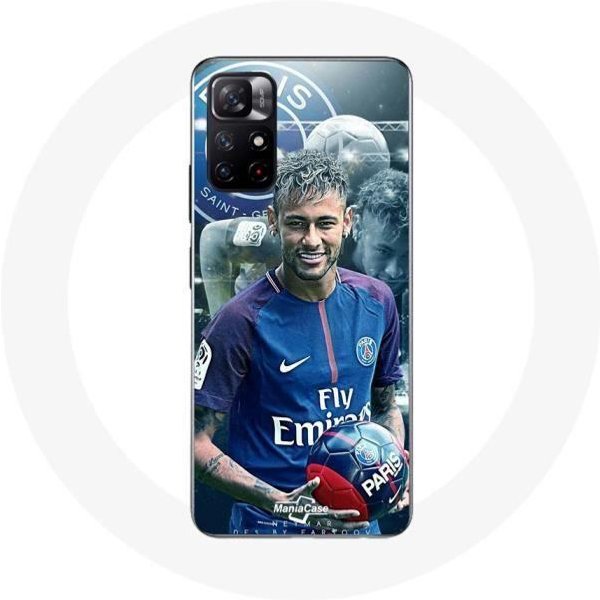 Funda - Maniacase - Xiaomi Redmi Note 11S 5G - Neymar PSG - Flexible - Deportiva-image