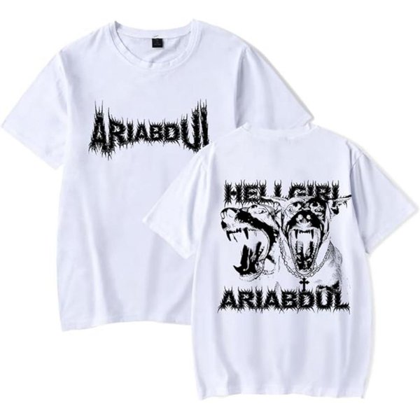 Ari Abdul Merch T-Shirt Doberman Unisex MężCzyźNi Kobiety Koszulka Z Nadrukiem Casualowa Z KróTkim RęKawem Koszulka Topy Koszulka S-image