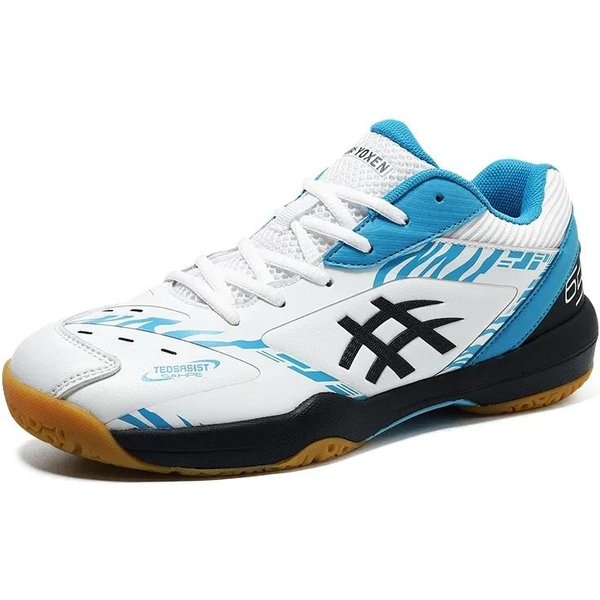 MęSkie Buty Do Badmintona Damskie Trampki Do Squasha Profesjonalne Buty Do Tenisa Na śWieżYm Powietrzu Dla Par Buty Sportowe Do Tenisa Buty Do Tenisa StołOwego 43 White-image