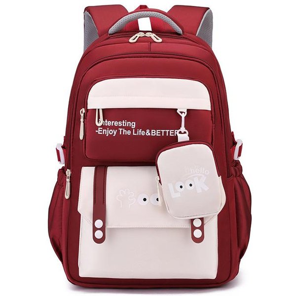 Mochilas Impermeables Ligeras Para NiñAs Bolsas Escolares Para Mujer Bolso De Viaje De Moda ImpresióN NiñO Mochila Escolar Mochila Infantil-image