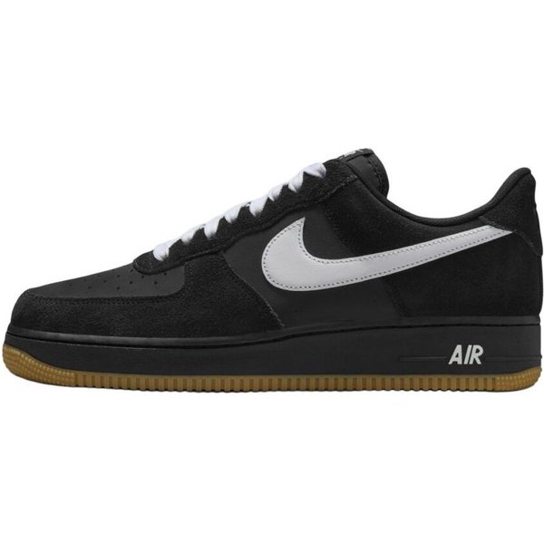 Nike Air Force 1 Low '07 LV8 Czarny Guma Jasny BrąZ BiałY IB6388-001 43 Black-image