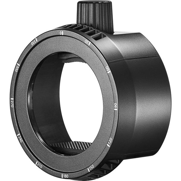 Godox AK-R25 Cabezal Fresnel Adaptador Soporte Para Montar Proyector Godox AK-R21 A Godox Negro-image