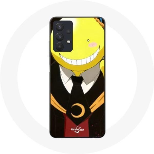 Funda Maniacase Para Samsung Galaxy A32 5G Assassination Classroom Koro Sensei Anime Y Manga PóSter Negro-image