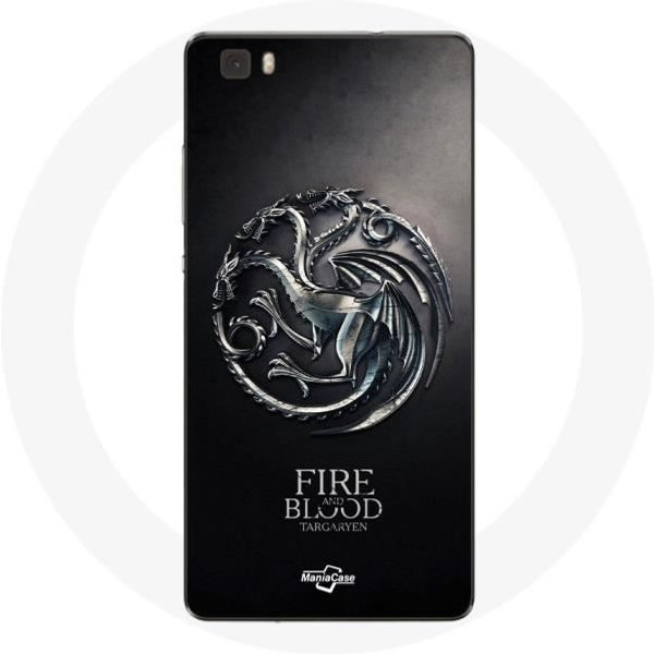 Funda Para Huawei P8 Lite Juego De Tronos Targaryen Fuego Y Sangre-image