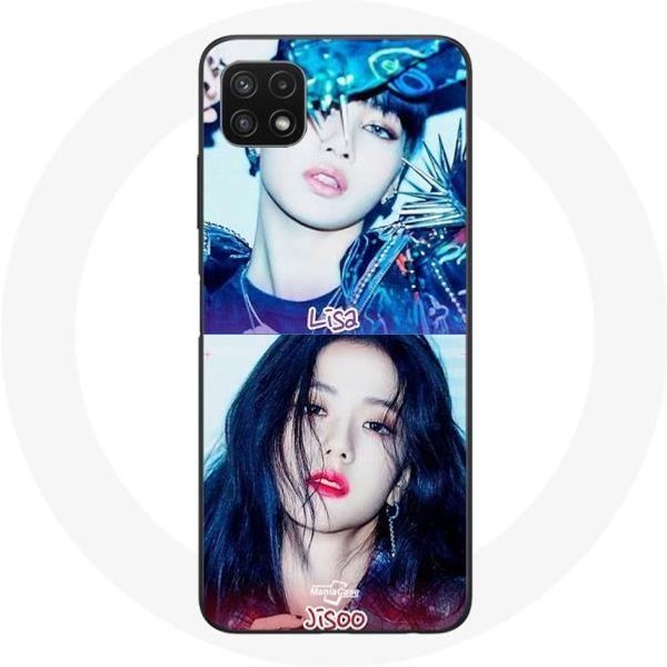 Funda Para Samsung Galaxy A22 5G Blackpink Grupo K-Pop Chicas Lisa Y Jisoo PóSter De Chicas Enamoradas T-image