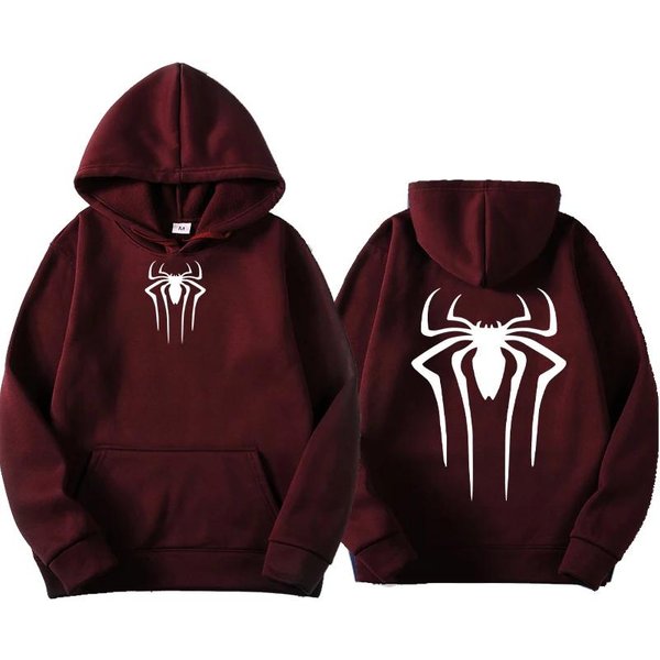 Sudadera Con Capucha Estampada De ArañA Para Hombre Sudadera Informal Superior Sudadera Con Capucha De ArañA Ropa Con Capucha Harajuku Para Hombre Y Mujer XXL-image
