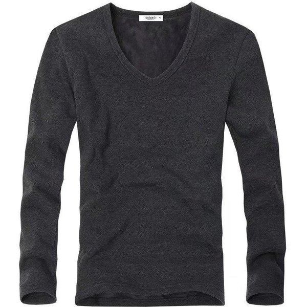 Camisa TéRmica De Invierno Para Hombre Con Forro Polar Para Uso En Exteriores 4XL Black-image