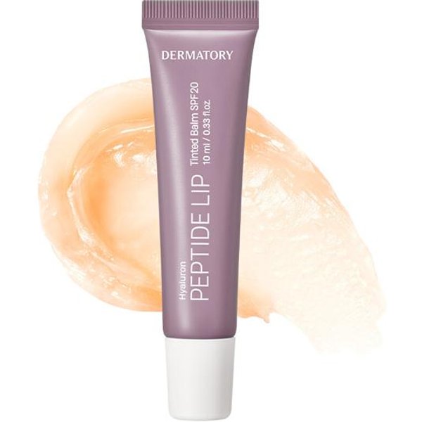 Dermatory Balsam Do Ust Z Peptydem Hialuronowym SPF 20 10 Ml Beige-image