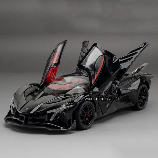 1:Skala 24 Apollo Evo Model Zabawkowy Samochody Sportowe Metal Diecast Ie Supercars Pull Back Drzwi Otwierane DźWięK ŚWiatłO Ozdoba Samochody Zabawki Prezent-image