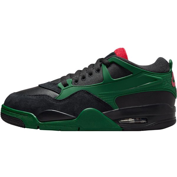 Air Jordan 4 RM Czarne Gorge Green MęSkie Sneakersy University-Red FQ7939-003 42 Black-image