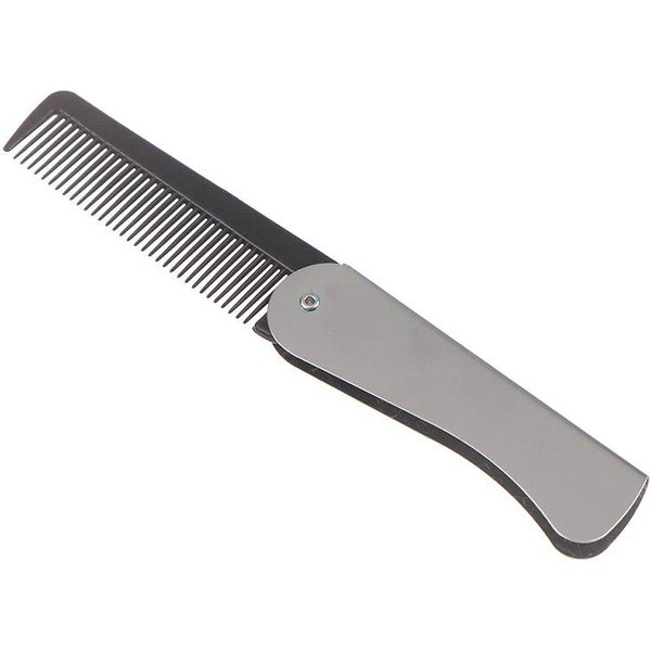 Peines De Bolsillo Plegables PortáTiles Para Hombres, Cabeza De Aceite, Peines PortáTiles Para Barba, Producto Para Peinar El Cabello, Peines Para Hombres Y Mujeres-image