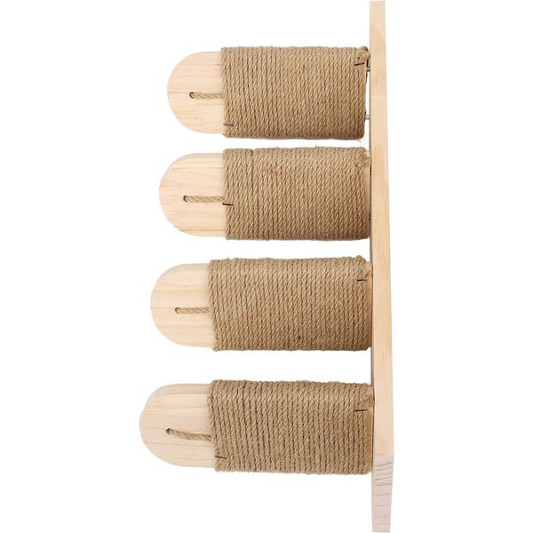 EstanteríAs De Escalada Para Gatos Montadas En La Pared Madera De Pino Estructura Estable Ahorro De Espacio EstanteríAs De Pared Para Gatos Para Hogar Apartamento 4 Escalones-image