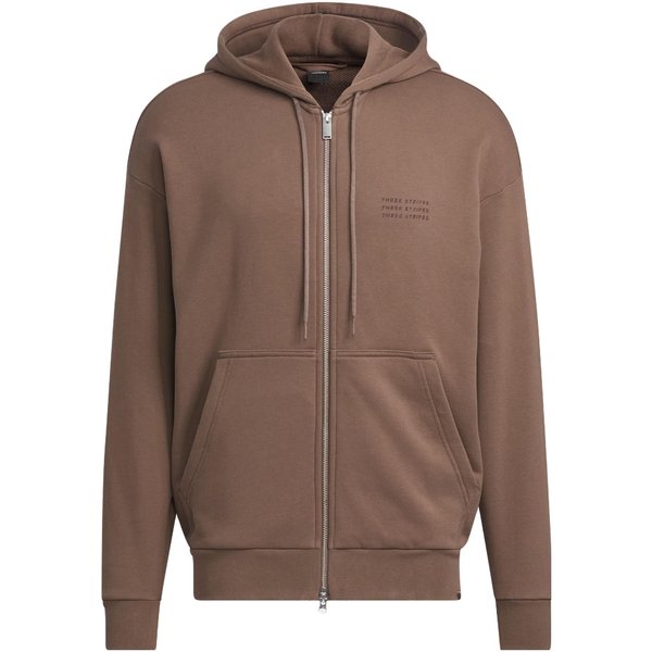 Kurtki Adidas Sportswear MęSkie Stratum Ciemny Ziemisty BrąZ Z Kapturem Moder XL Gray-image