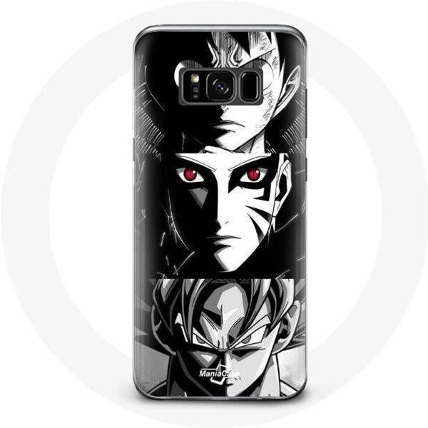 Funda - Maniacase - Samsung Galaxy S8 Plus - Negra - Anime Manga - Flexible Negro-image