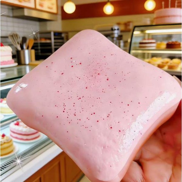 Zabawka Squishy Tost Powoli PowracająCa Chleb ŚCiskana Fidget Zabawka MięKka OdstresowująCa Zabawka OdstresowująCa LęK Prezent Dla Dzieci DorosłYch-image