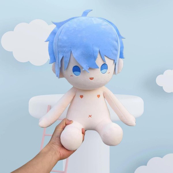 Blue Lock Hiori You Peluche Cosplay 40Cm Postura Sentada Suave Cuerpo Cambia Ropa Almohada Juguete Relleno Regalo Navidad-image