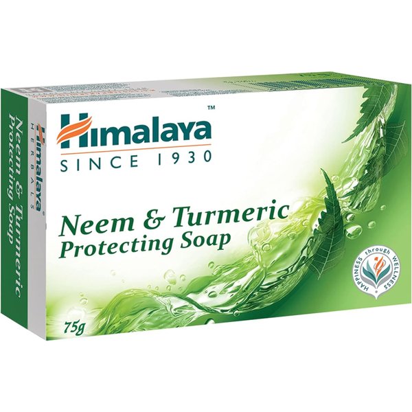 Himalaya Herbals MydłO Z Neem I Kurkumą 75G | Ochronny Kostka Do Delikatnego Oczyszczania, NawilżAnia, ŁAgodzenia I OdśWieżAnia PielęGnacji SkóRy-image