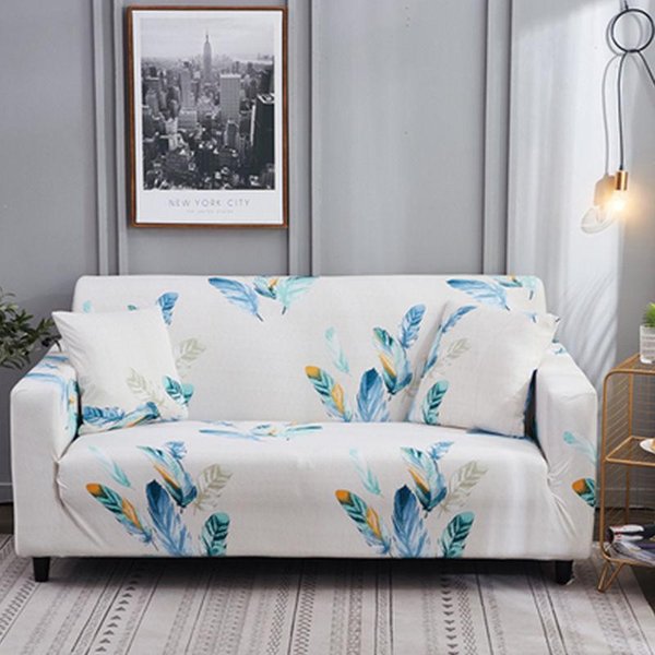 Funda De Sofá EláStica De Estilo NóRdico, Funda De Sofá EláStica Con Todo Incluido Para Sofá De Diferentes Formas, SillóN De Dos Plazas, Funda De Sofá En Forma De L 1Seat 90-140Cm-image