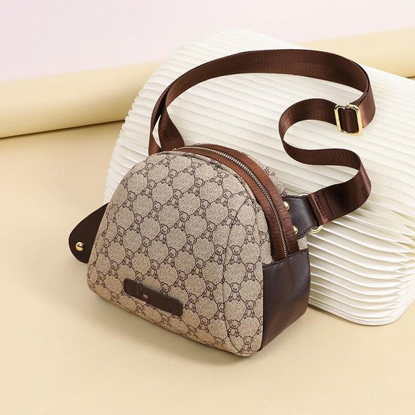 Bolso Bolso De Mujer Bolso Cruzado Bolso De Pecho Moda Primavera Y Verano Bolso De Hombro RiñOnera Bolso PequeñO De Mujer Black-image