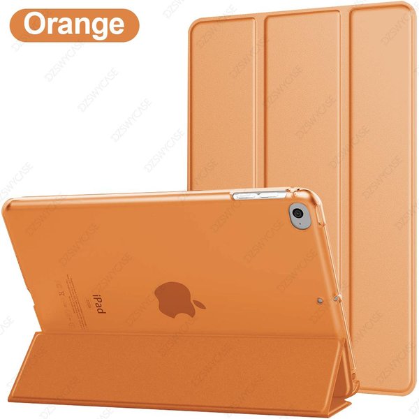 Etui Do Ipad Mini 4. Generacji / 5. Generacji 7,9 Cala, Ultracienkie I Lekkie, PółPrzezroczyste, Smart Cover Z Funkcją Automatycznego Wybudzania / UśPienia PomarańCzowy-image