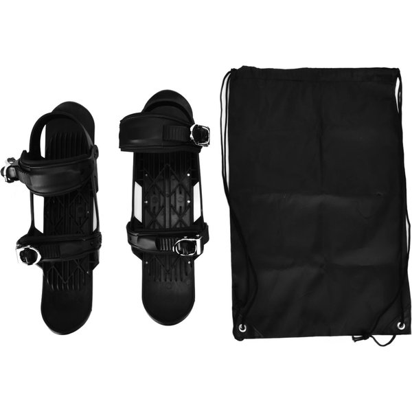 Mini Buty Narciarskie KróTkie Nylonowe Stabilne ŁYżWy Narciarskie Do Zimowych SportóW Outdoorowych Snowboard-image