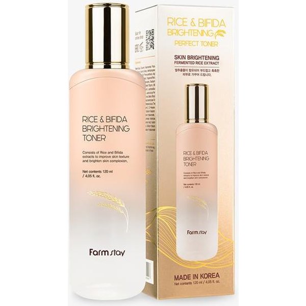 Farm Stay TóNico Iluminador De Arroz Y BíFida 120Ml + Regalo Aleatorio Beige-image