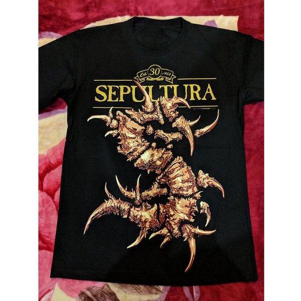 Koszulka ZespołU Sepultura Unisex BawełNiana Koszulka Wszystkie Rozmiary S-5XL CB620 Koszulka Unisex S Beige-image