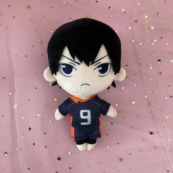 Anime Haikyuu MuñEco De Peluche De Juguete Tobio Kageyama Shoyo Hinata Kuroo Tetsurou Almohada De Peluche Suave ColeccióN Regalo TamañO 20Cm 20Cm-image