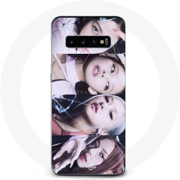 Coque Maniacase Pour Samsung Galaxy S10 Plus Blackpink Group Lisa Jennie Jisoo Rosé Negro-image