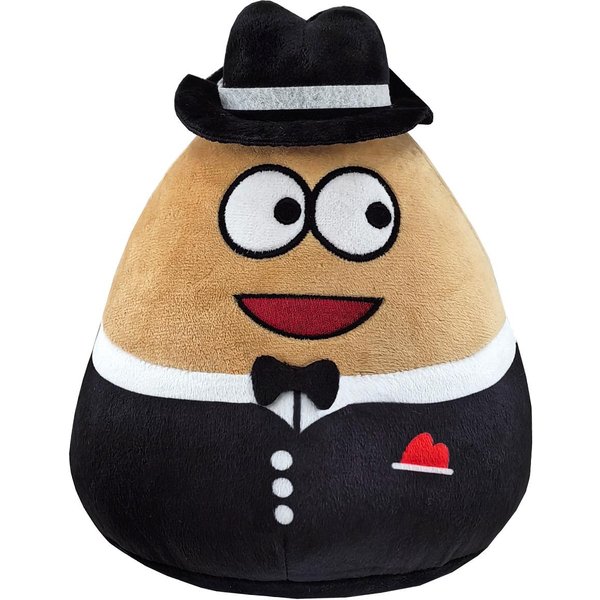 1/4 Szt. MóJ Zwierzak Obcy Pou Pluszowa Zabawka Kawaii MięKka Poduszka Urocze Pluszowe ZwierząTko Prezent Dla Dzieci Dziewczynek Beige-image