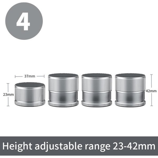 Elevadores Resistentes Protectores Para Muebles Patas AntivibracióN MultifuncióN Alta Calidad Patas De Muebles Para El Hogar Accesorios Cama Ajustable-image