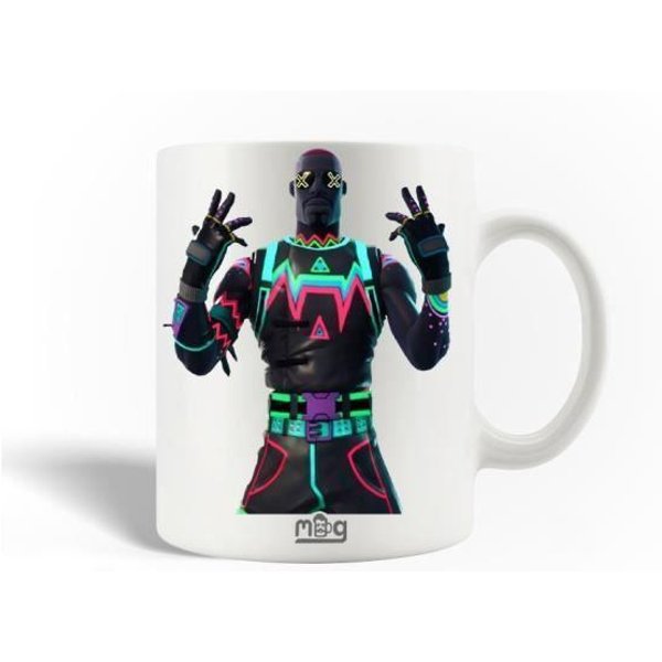 Taza De CeráMica - Fortnite - Liteshow - 30Cl - Apta Para Lavavajillas - Blanca-image