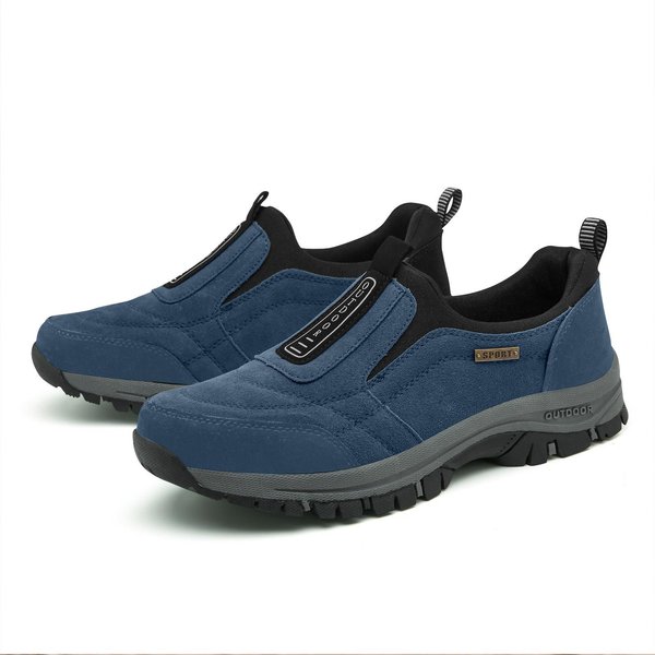 Zapatos OrtopéDicos Casuales Para Hombre, Transpirables - Zapatos Deportivos Para Correr Al Aire Libre 43 Black-image