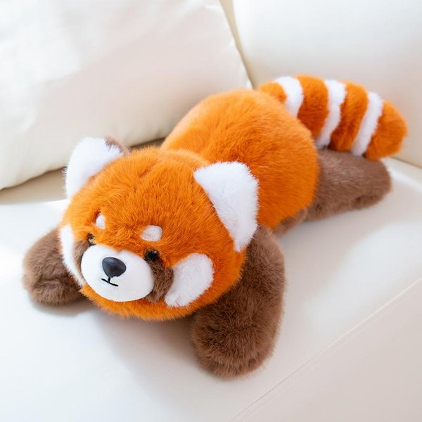 23-60 Cm Wysokiej JakośCi Pluszowa Poduszka Szop Pluszowa Zabawka Panda Czerwona Pluszowe ZwierząTko Prezent Dla Dzieci ChłOpcóW I Dziewczynek About 40Cm-image