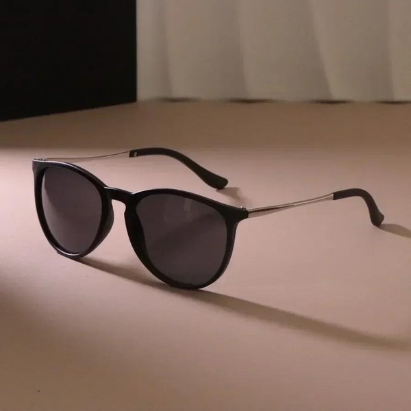 Wysokiej JakośCi Klasyczne Kwadratowe Codzienne Modne Okulary PrzeciwsłOneczne Damskie MęSkie Vintage Stylowe Owalne Minimalistyczne Damskie MęSkie Other Brown-image