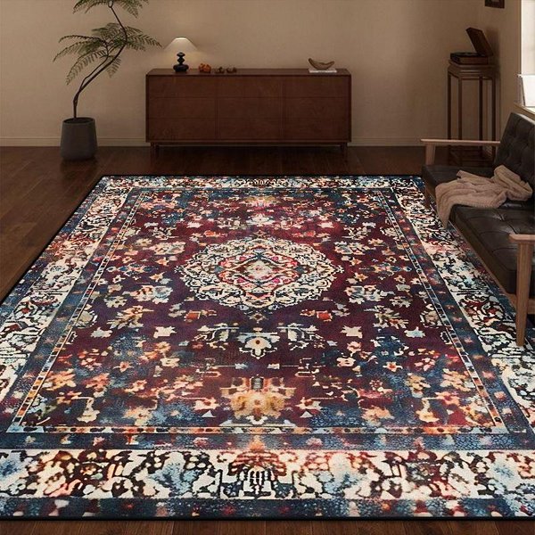 Dywan Perski 200X300 DużY Luksusowy Salon Sypialnia Retro Dekoracja Dywany Maty PodłOgowe Dekoracja Domu 140*200Cm-image