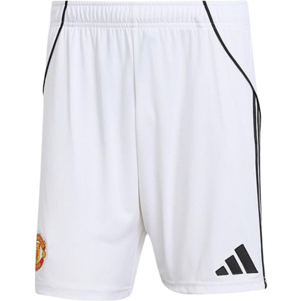 Adidas 25/26 Pantalones Cortos De Casa Manchester United Blanco 3XL-image