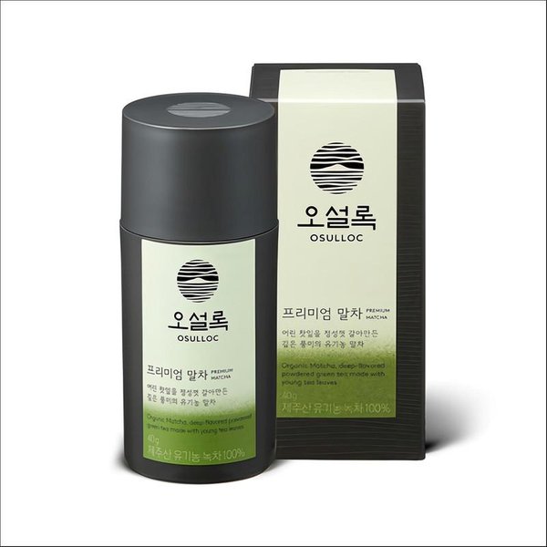 Osulloc Premium Matcha W Proszku 100% Organiczna Zielona Herbata Z Jeju 40G X 2EA-image
