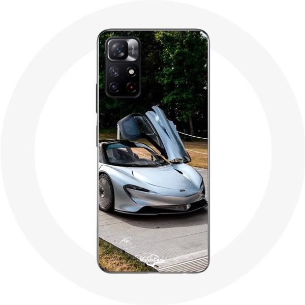 Funda - Maniacase - Xiaomi Redmi Note 11S 5G - FóRmula 1 Mclaren - Flexible - Deportiva Gris-image
