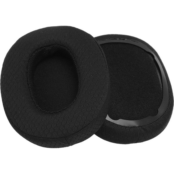 Almohadillas Para Los OíDos Con Tejido De Malla Transpirable, Espuma ViscoeláStica, CóModas, Almohadillas De Repuesto Para Auriculares Black-image